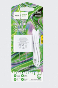 C109/PD 20W/WITH USB AND TYPE C PORT/C TO IP/FAST CHARGE