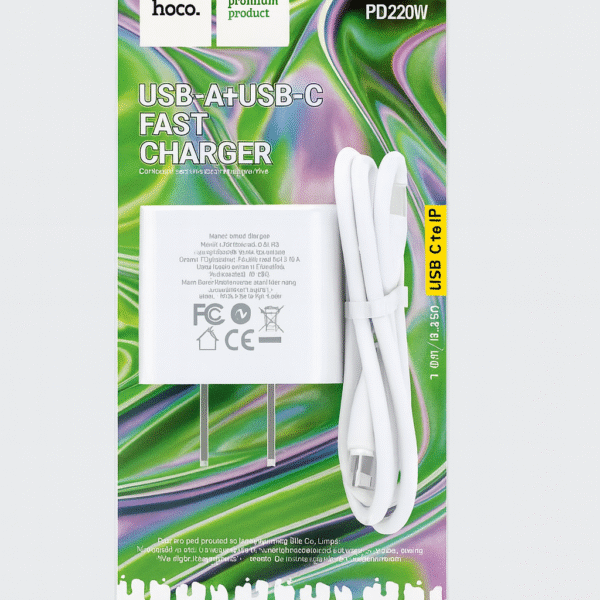 C109/PD 20W/WITH USB AND TYPE C PORT/C TO IP/FAST CHARGE