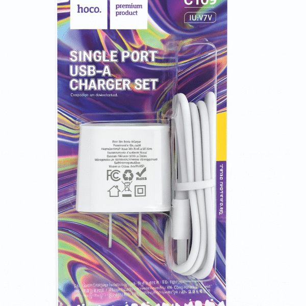 C109/10.5W USB TO IP/CHARGING SET/FOR IP