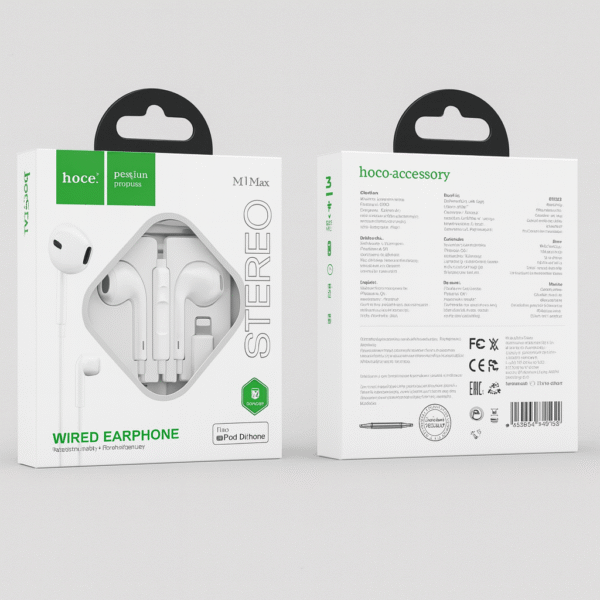 M1 MAX.WIRED EARPHONES FOR IP WITH MICROPHONE