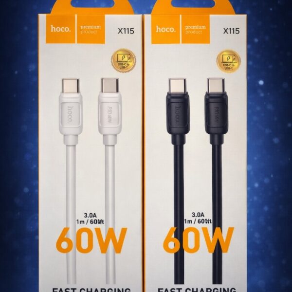 X115 FAST CHARGING CABEL DATA CABEL/60W/C TO C