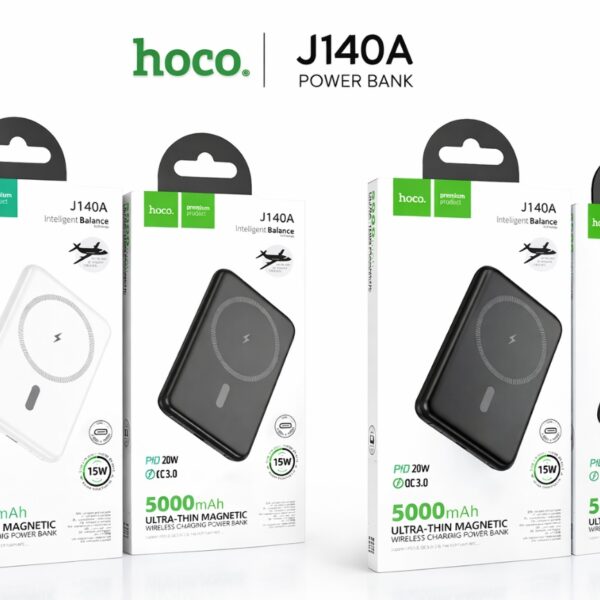 J140A POWER BANK 5000MAH/PD20W/ULTRA THIN MAGNETIC