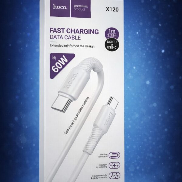 X120 FAST CHARGING DATA CABEL/60W/C TO C
