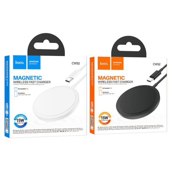 CW52/ WIRELESS MAGNETIC FAST CHARGER