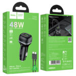 Z58A.CAR CHRGER, PD 48W,USB C +USB A OUT PUT,FAST CHARGING